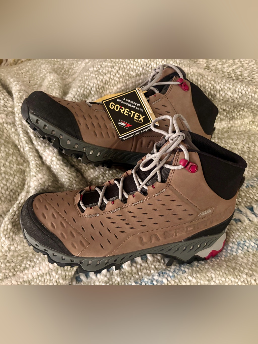 La Sportiva Women’s Tan/Brown Gore-Tex Hiking Boots